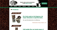 Desktop Screenshot of cafeblancoynegro.com